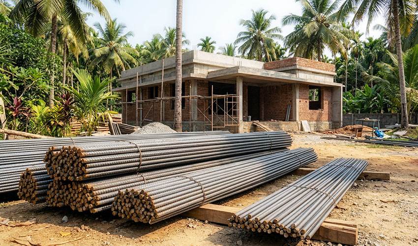 steel price in Kerala today